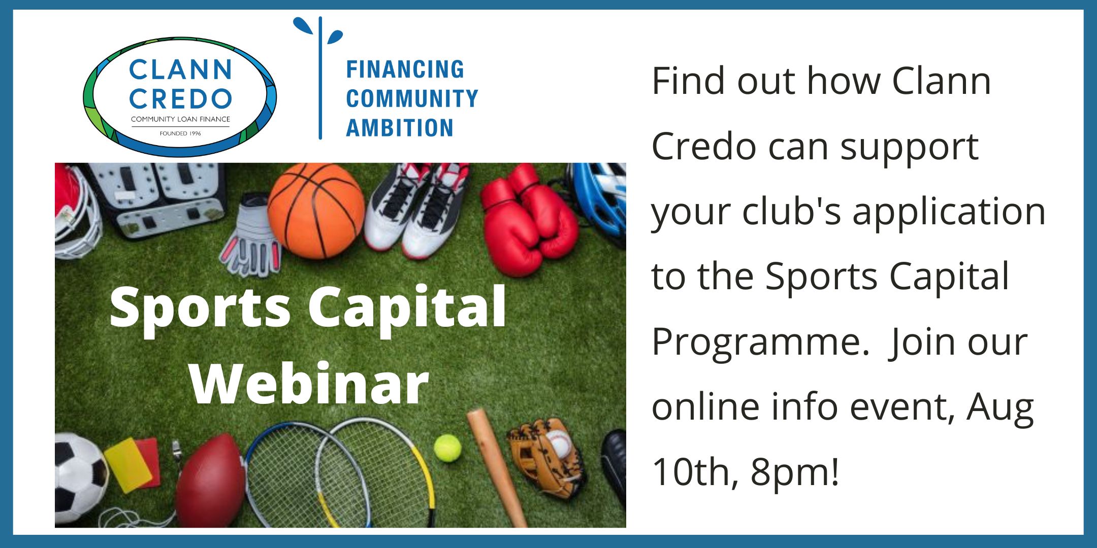 Clann Credos Sports Capital Webinar 2023